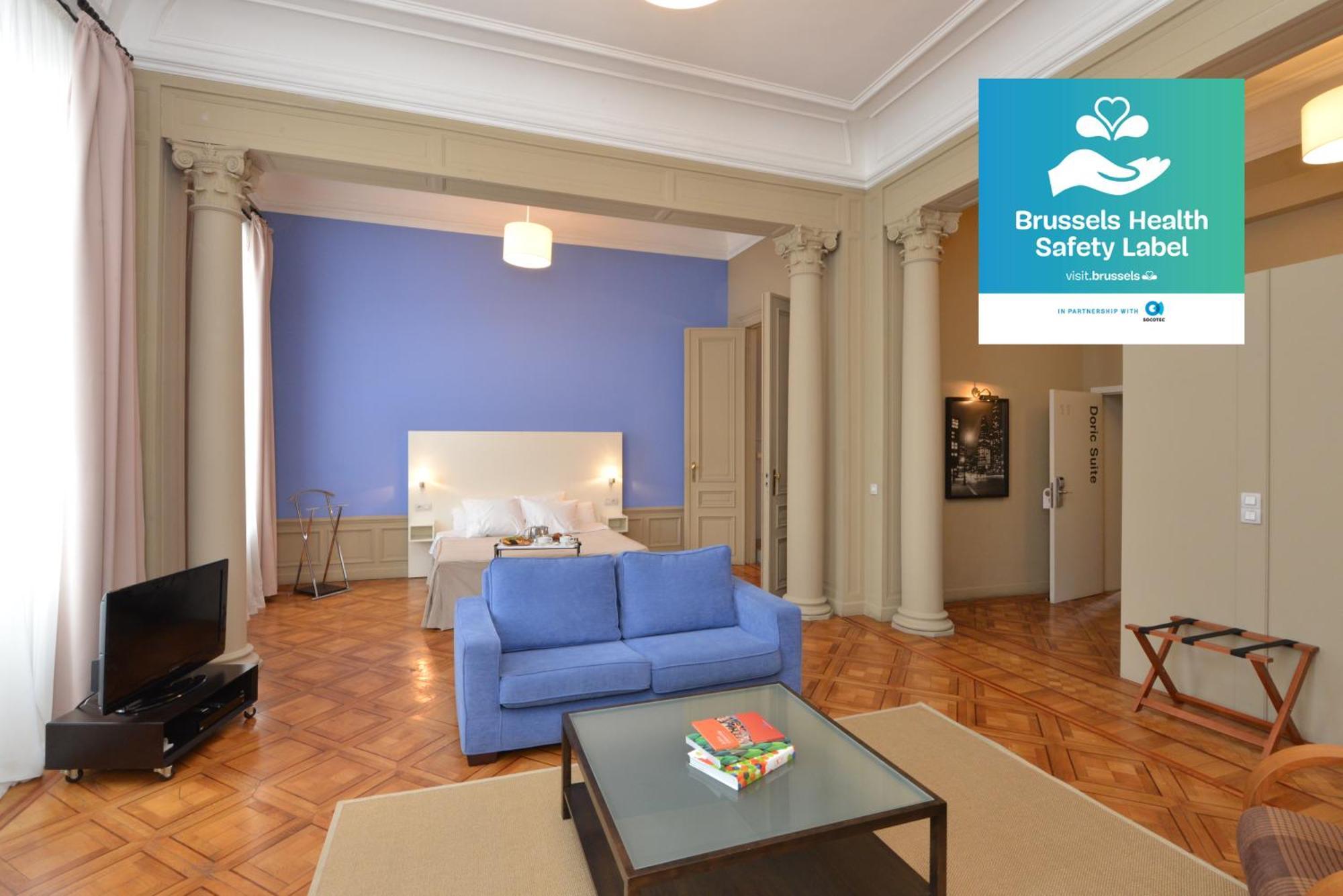 Mas Aparthotel Eu ブリュッセル エクステリア 写真