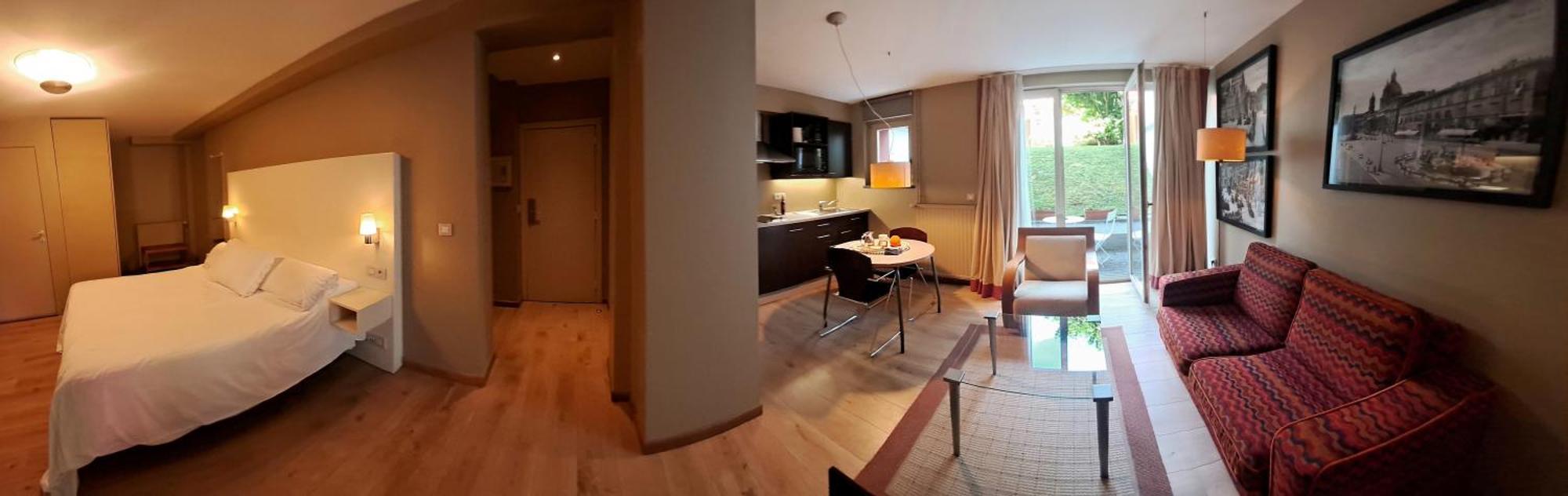Mas Aparthotel Eu ブリュッセル エクステリア 写真