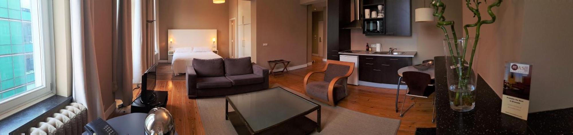 Mas Aparthotel Eu ブリュッセル エクステリア 写真